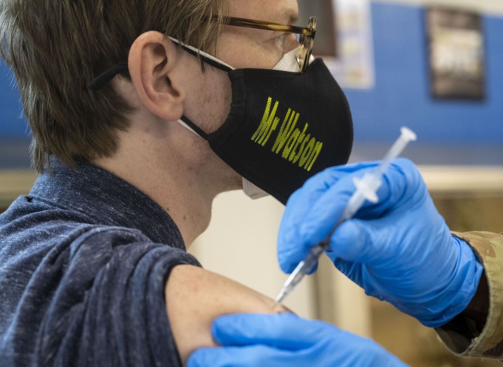 Teachers and staff vaccinated at Vashon High School